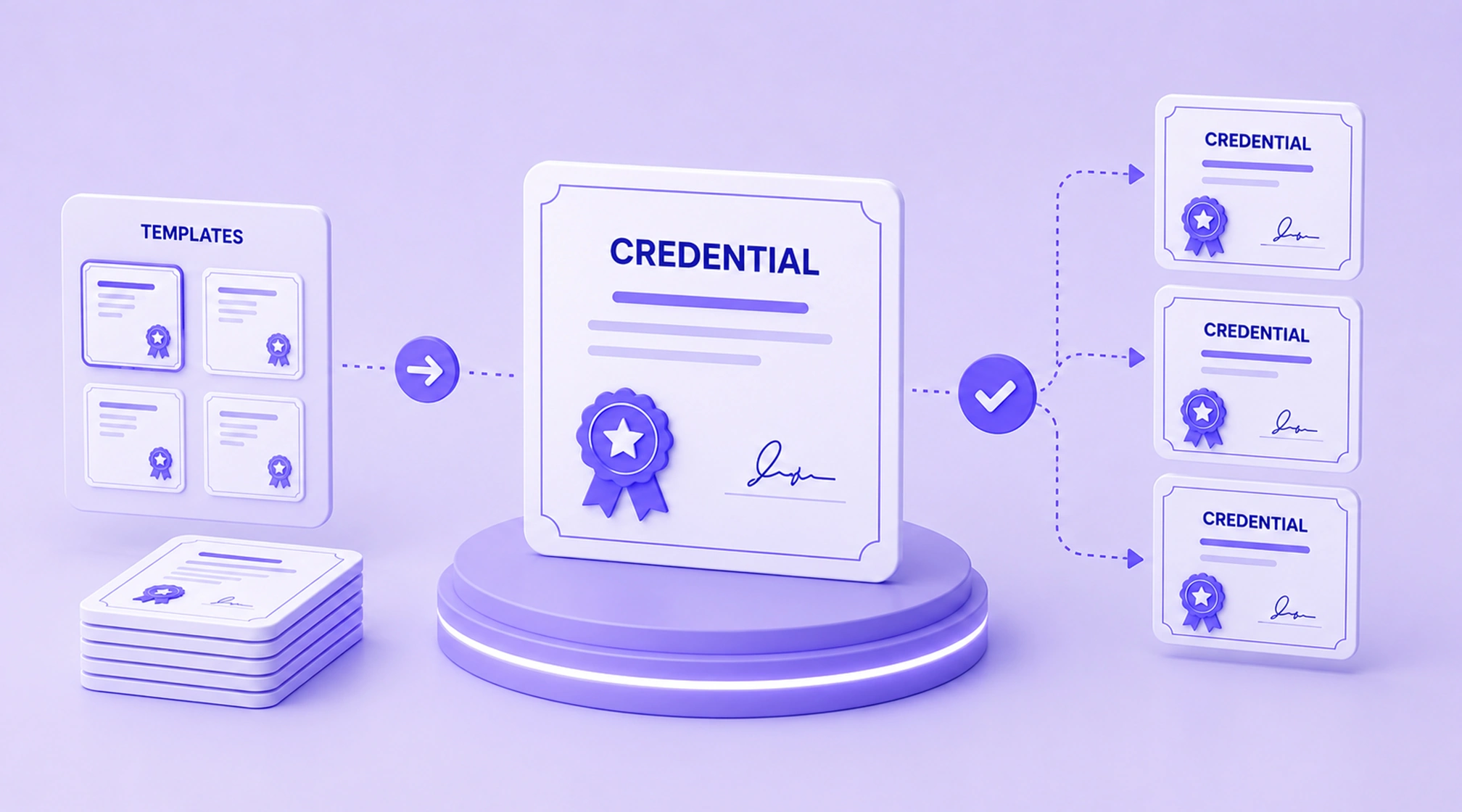 Credential design and creation — building digital credential profiles