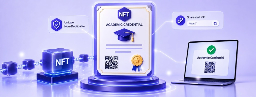 NFT-based academic credential